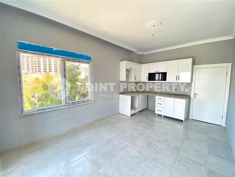 Новые апартаменты 1+1 стандартной площади 60 м² в жилом комплексе Авсаллара, Аланья-id-3396-фото-4