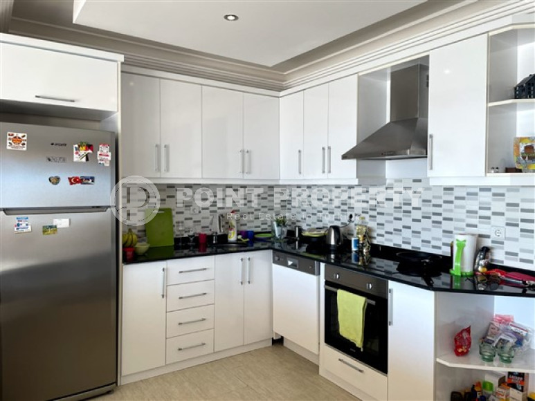 Большой семейный дуплекс 3+2 с видом на море, Махмутлар, Аланья-id-3399-фото-2