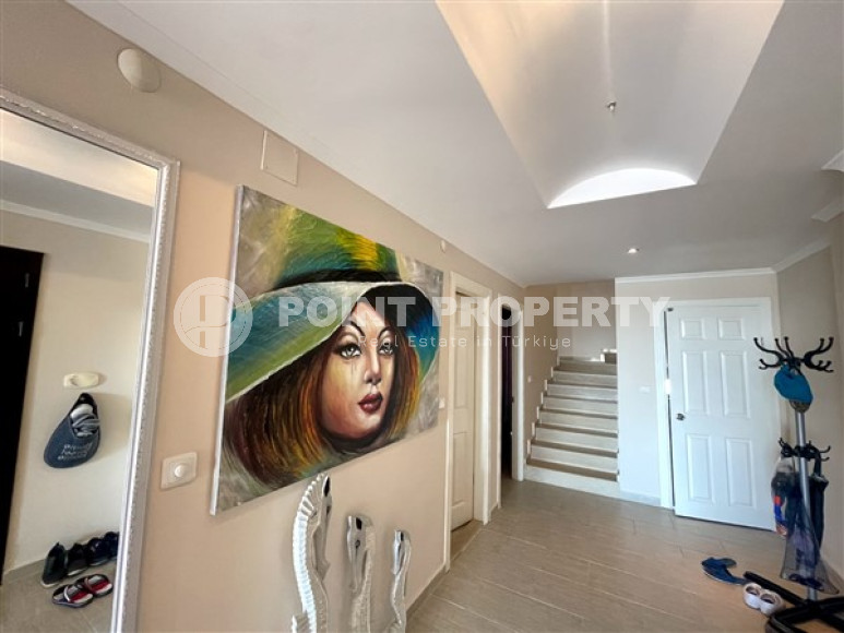 Большой семейный дуплекс 3+2 с видом на море, Махмутлар, Аланья-id-3399-фото-4