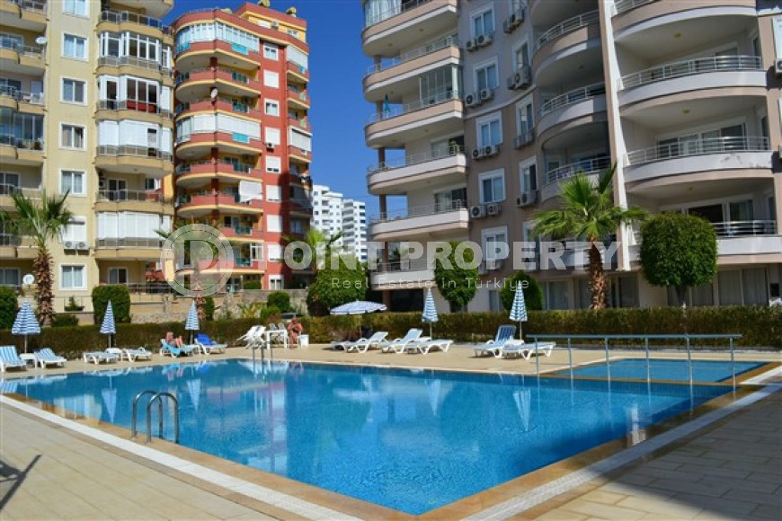 Lovely 2 bedroom duplex apartment, residential complex 400 meters from the sea, Mahmutlar, Alanya-id-3400-photo-2