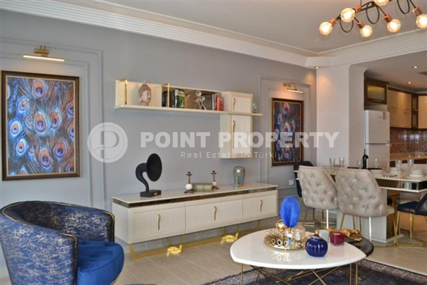 Lovely 2 bedroom duplex apartment, residential complex 400 meters from the sea, Mahmutlar, Alanya-id-3400-photo-5