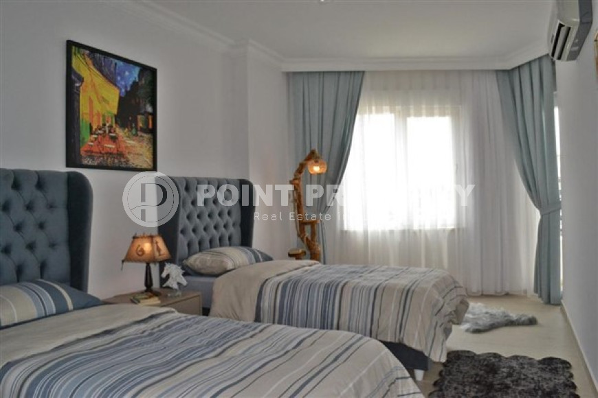 Lovely 2 bedroom duplex apartment, residential complex 400 meters from the sea, Mahmutlar, Alanya-id-3400-photo-6