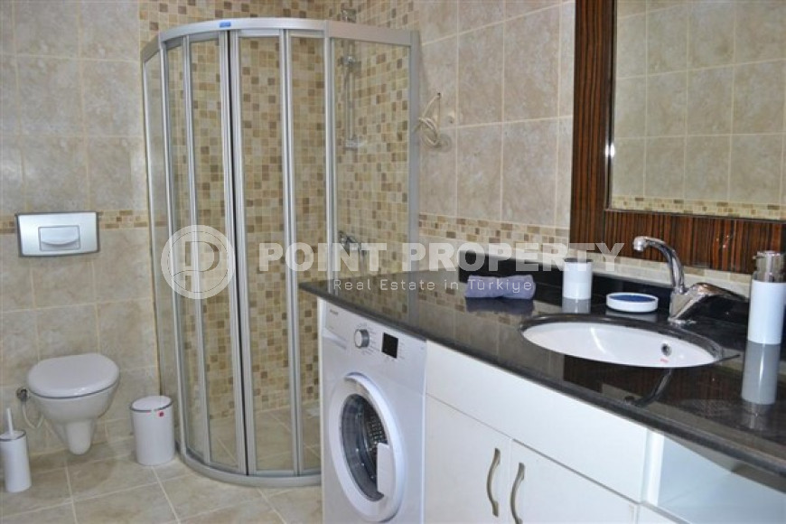 Lovely 2 bedroom duplex apartment, residential complex 400 meters from the sea, Mahmutlar, Alanya-id-3400-photo-10
