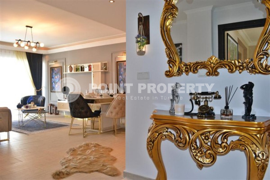 Lovely 2 bedroom duplex apartment, residential complex 400 meters from the sea, Mahmutlar, Alanya-id-3400-photo-11