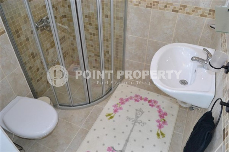 Lovely 2 bedroom duplex apartment, residential complex 400 meters from the sea, Mahmutlar, Alanya-id-3400-photo-13