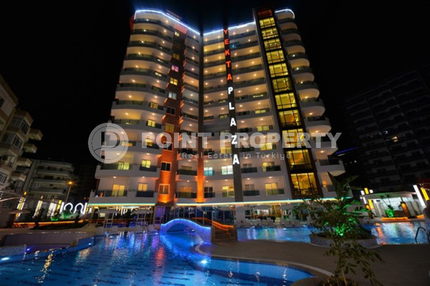 Modern 1+1 apartment with furniture, 500 meters from the sea, Mahmutlar district-id-3401-photo-13