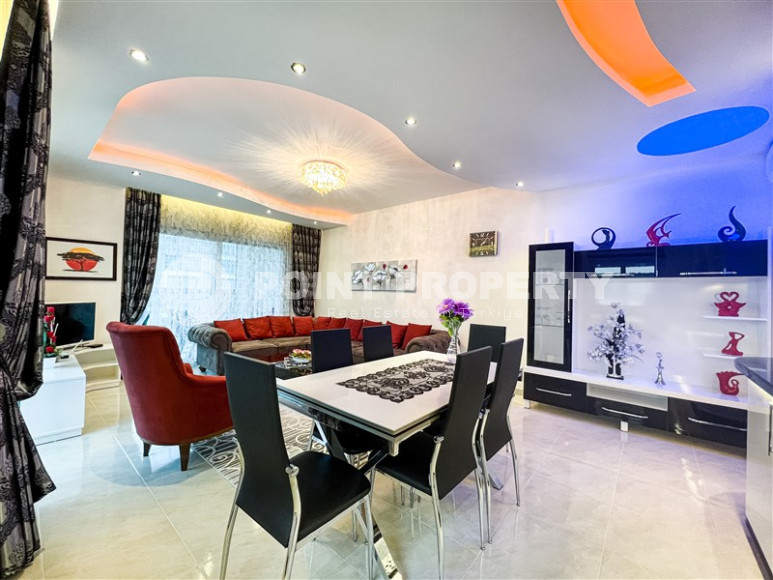 Elegant apartment with an area of 119 m2 and two balconies, Mahmutlar district-id-3402-photo-7