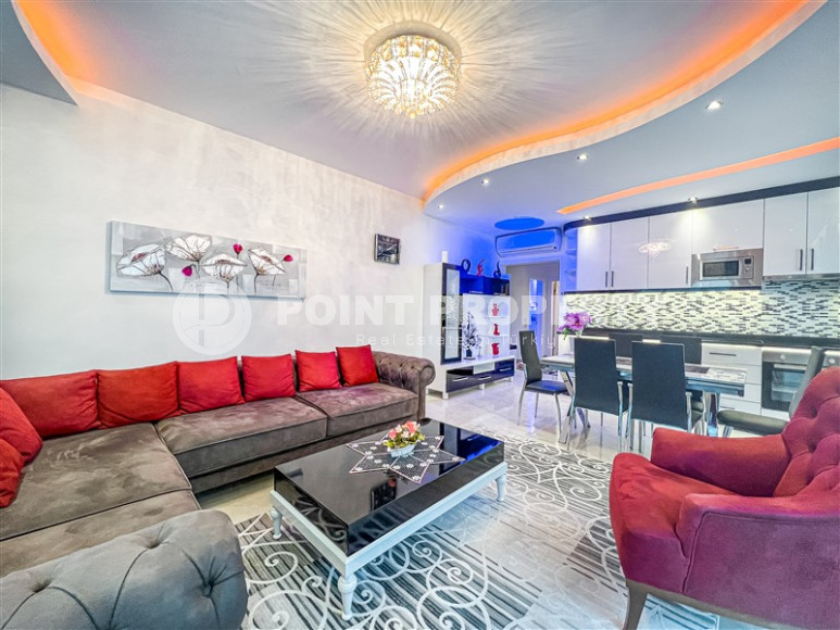 Elegant apartment with an area of 119 m2 and two balconies, Mahmutlar district-id-3402-photo-10