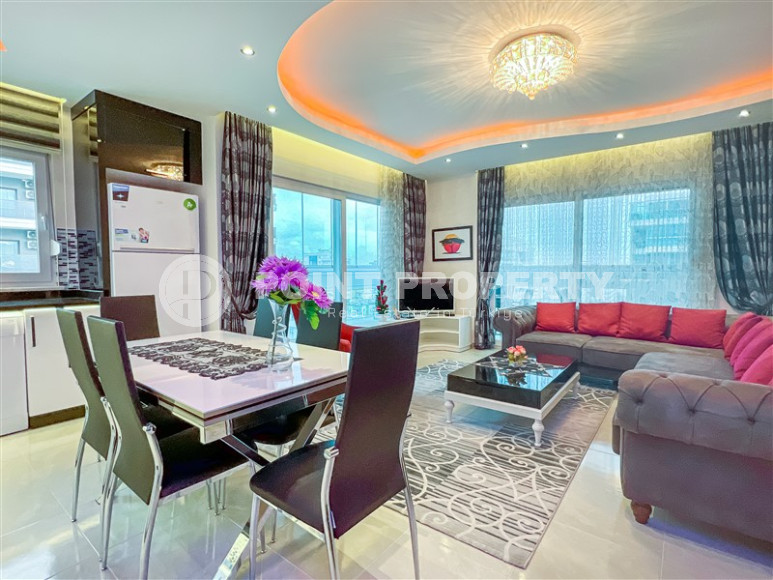 Elegant apartment with an area of 119 m2 and two balconies, Mahmutlar district-id-3402-photo-11