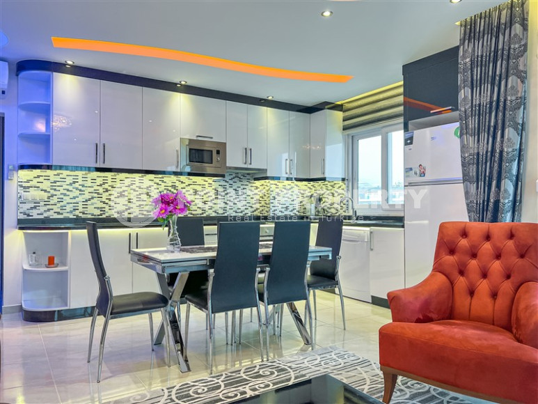 Elegant apartment with an area of 119 m2 and two balconies, Mahmutlar district-id-3402-photo-21