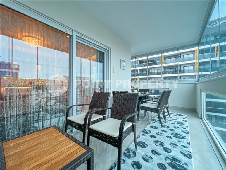 Elegant apartment with an area of 119 m2 and two balconies, Mahmutlar district-id-3402-photo-24