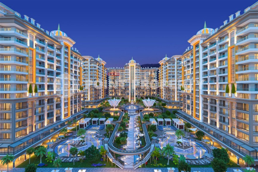 Классические апартаменты 1+1 в недавно построенном комплексе в 500 метрах от моря, район Махмутлар-id-3405-фото-2