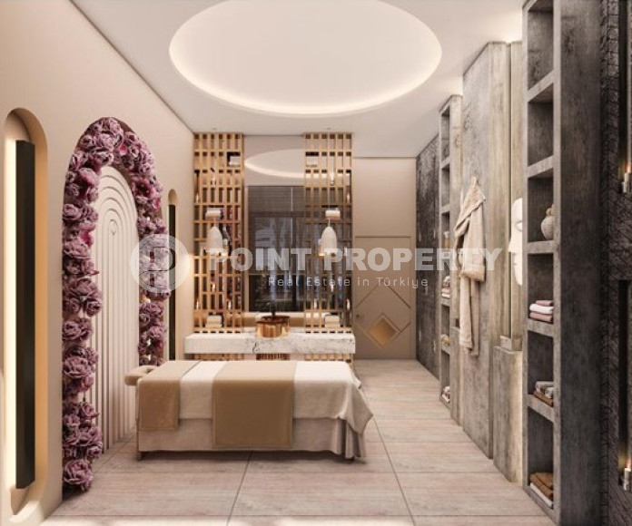 Новый крупный проект с квартирами и виллами от 63 до 425 м2, с видом на море в районе Каргыджак.-id-1301-фото-10