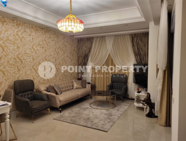 Comfortable modern 2+1 apartment with an area of 110 m² in a residential complex with a shopping center, Mahmutlar, Alanya-id-3407-photo-3