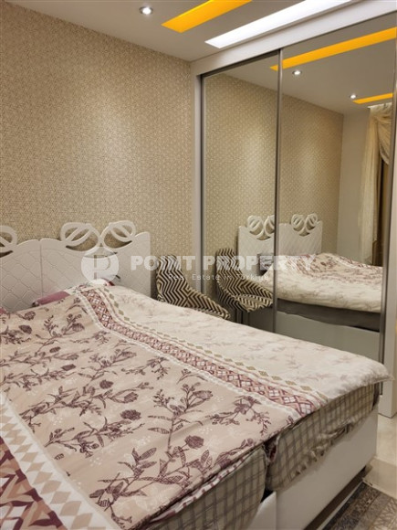 Комфортабельная современная квартира 2+1 площадью 110 м² в жилом комплексе с торговым центром, Махмутлар, Аланья-id-3407-фото-6