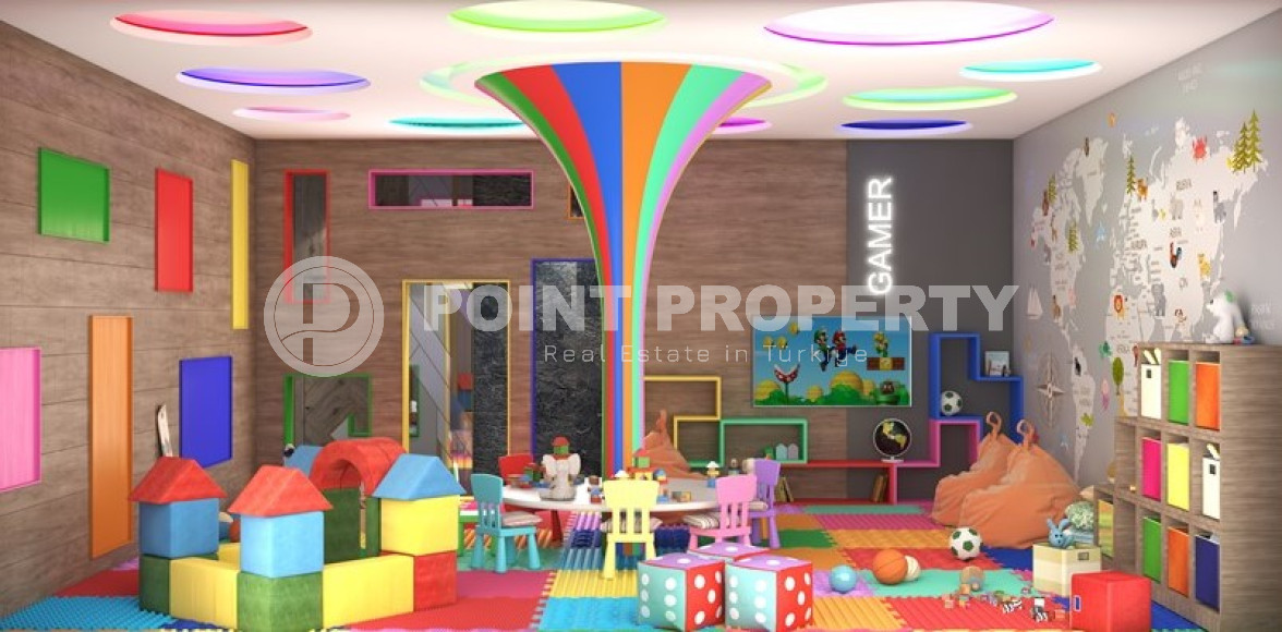 Новый крупный проект с квартирами и виллами от 63 до 425 м2, с видом на море в районе Каргыджак.-id-1301-фото-12