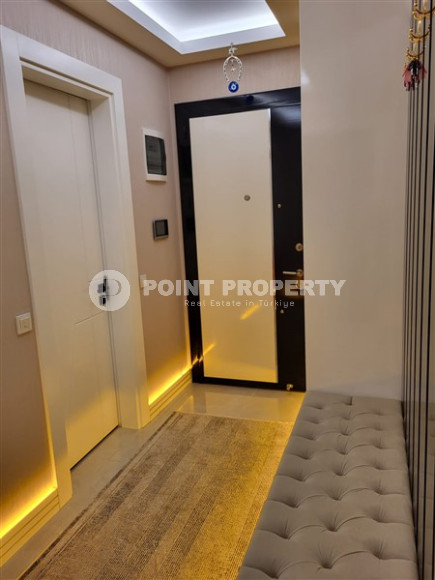 Комфортабельная современная квартира 2+1 площадью 110 м² в жилом комплексе с торговым центром, Махмутлар, Аланья-id-3407-фото-10