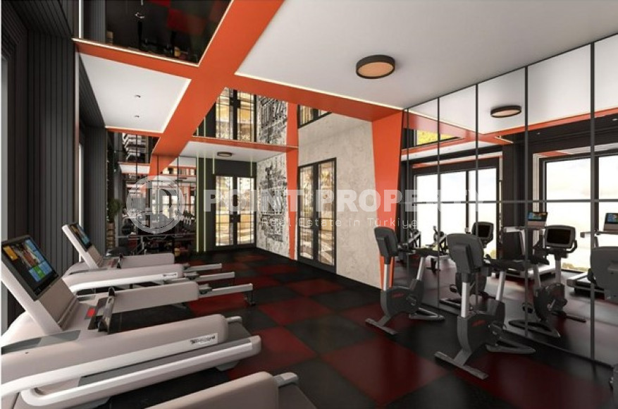 Новый крупный проект с квартирами и виллами от 63 до 425 м2, с видом на море в районе Каргыджак.-id-1301-фото-13