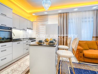 Стандартные апартаменты 1+1 площадью 55 м² в 50 метрах от пляжа, центр, Аланья-id-3408-фото-3