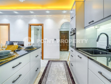 Стандартные апартаменты 1+1 площадью 55 м² в 50 метрах от пляжа, центр, Аланья-id-3408-фото-4