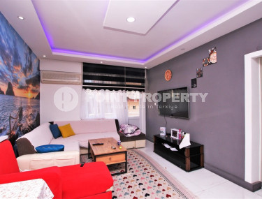 Бюджетная квартира 1+1, 55м2 рядом с пляжем Клеопатра в Аланье-id-3410-фото-2