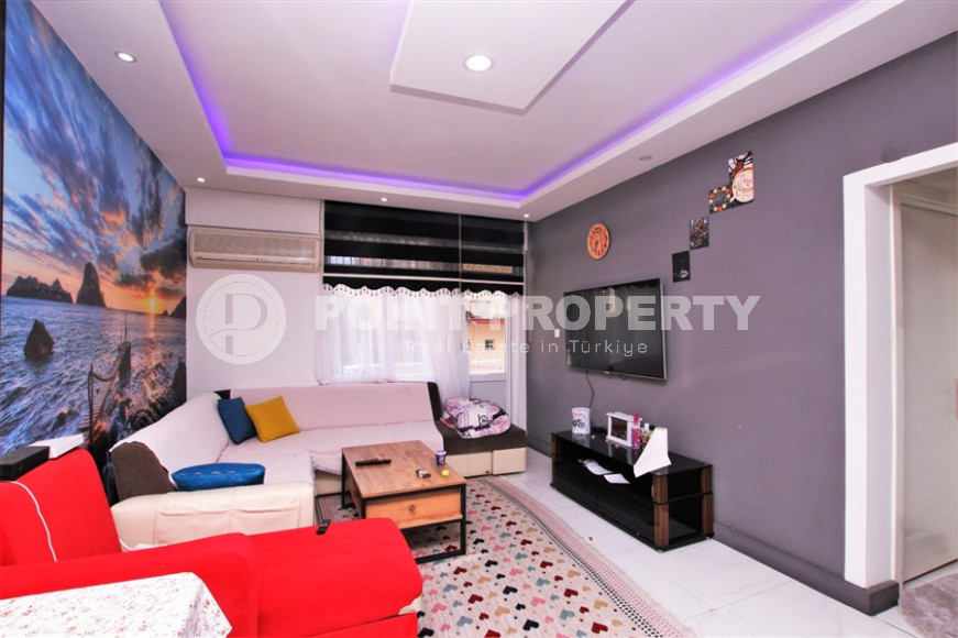 Бюджетная квартира 1+1, 55м2 рядом с пляжем Клеопатра в Аланье-id-3410-фото-2