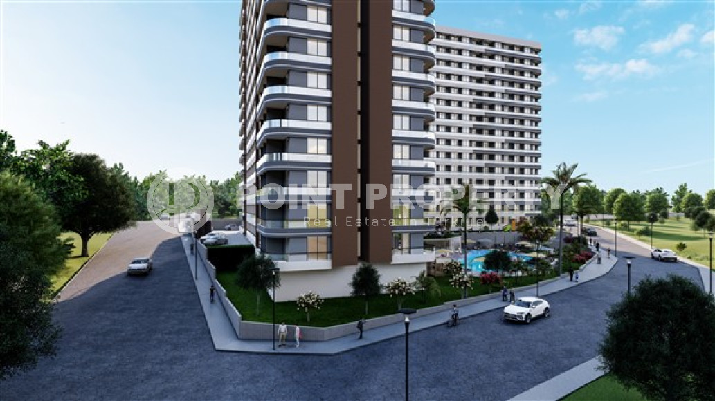 Inexpensive apartments 62 - 89 m2 in a new investment project located in the city of Mersin, 500 meters from the sea-id-3412-photo-2