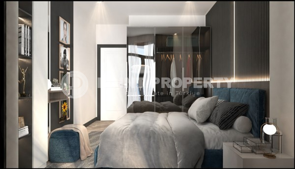 Inexpensive apartments 62 - 89 m2 in a new investment project located in the city of Mersin, 500 meters from the sea-id-3412-photo-13