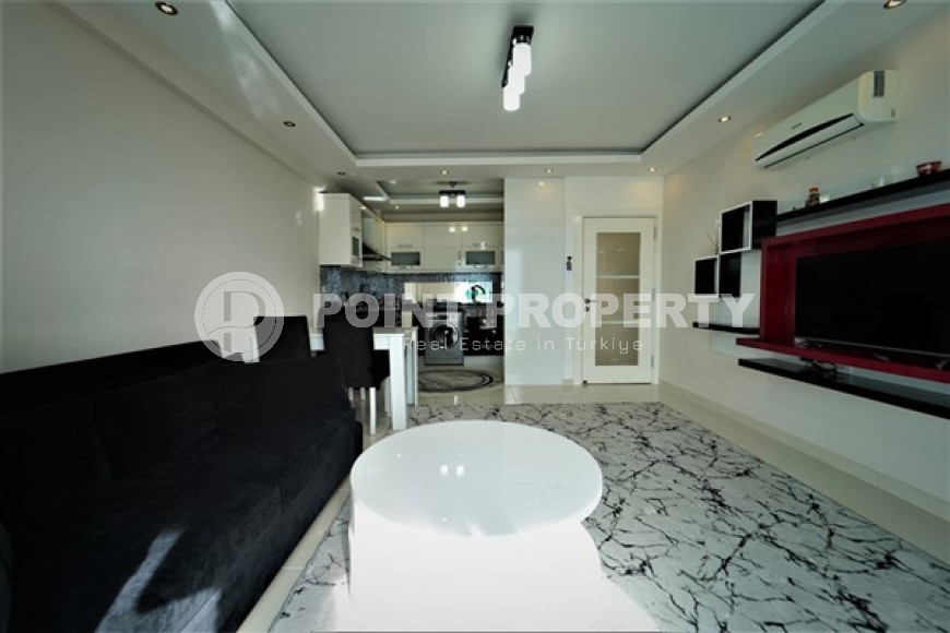 Inexpensive two-room apartment 65 m2 with furniture, Mahmutlar district-id-3414-photo-4
