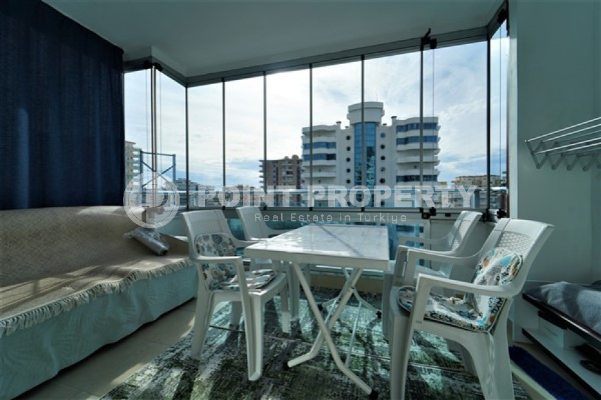 Inexpensive two-room apartment 65 m2 with furniture, Mahmutlar district-id-3414-photo-9