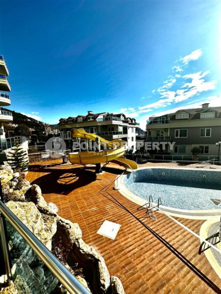 Небольшая двухкомнатная квартира 60 м2 на первом этаже дома, центр Аланьи-id-3415-фото-19