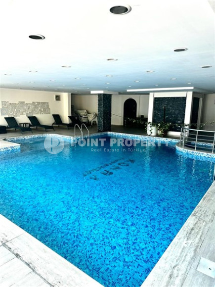 Небольшая двухкомнатная квартира 60 м2 на первом этаже дома, центр Аланьи-id-3415-фото-25