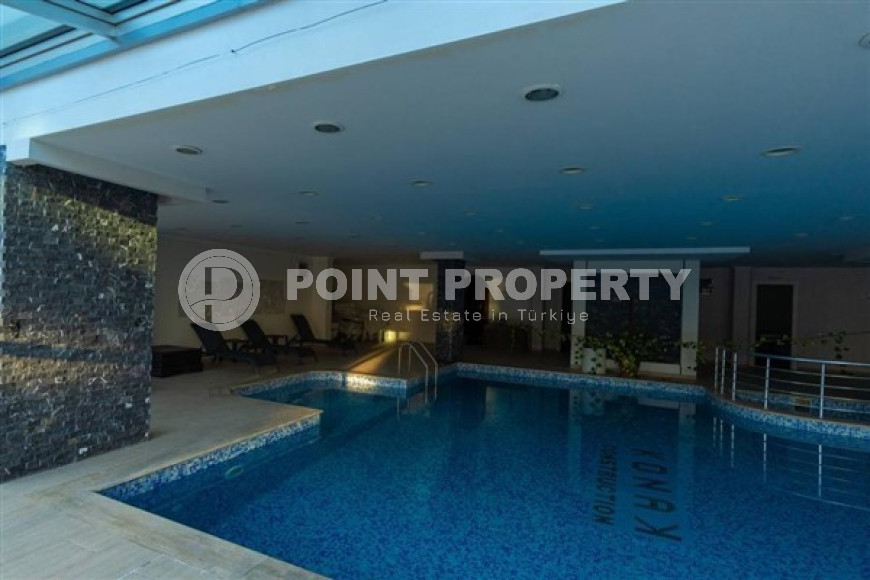 Небольшая двухкомнатная квартира 60 м2 на первом этаже дома, центр Аланьи-id-3415-фото-26