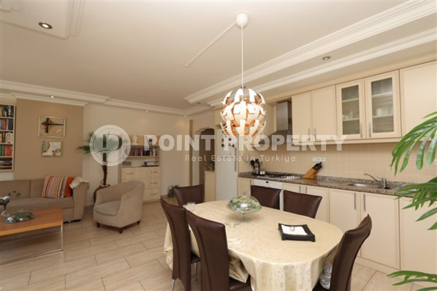 Готовая к проживанию квартира с площадью 110 м2 в доме 2006 года, район Оба-id-3418-фото-12