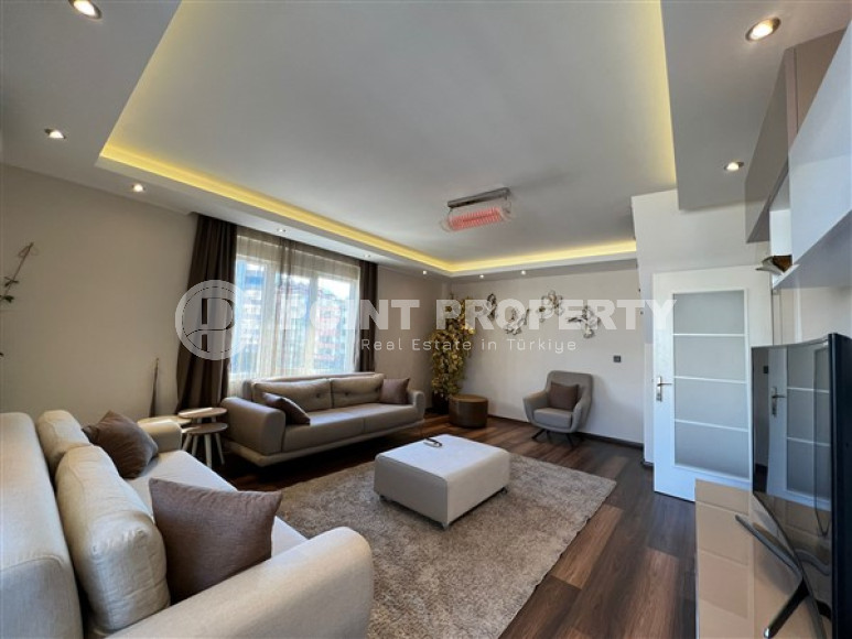 Дуплексная квартира с площадью 140 м2 с тремя ванными комнатами, район Тосмур-id-3419-фото-2