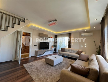 Дуплексная квартира с площадью 140 м2 с тремя ванными комнатами, район Тосмур-id-3419-фото-4