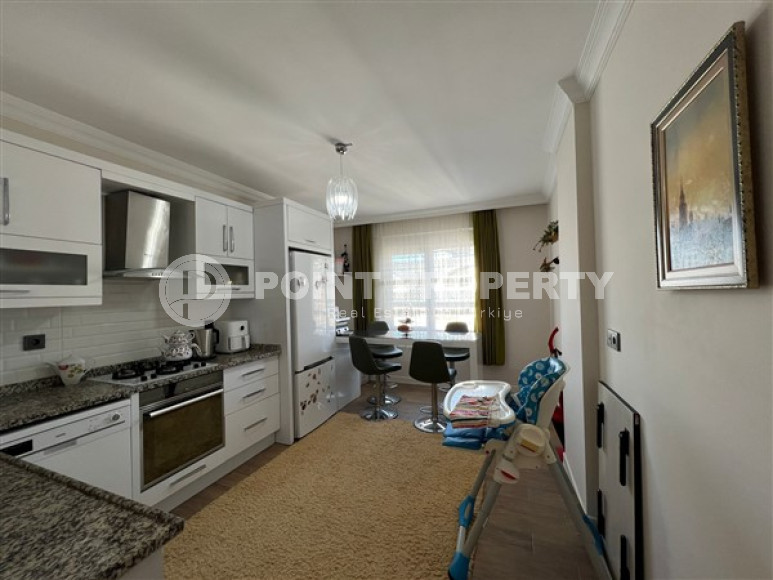 Дуплексная квартира с площадью 140 м2 с тремя ванными комнатами, район Тосмур-id-3419-фото-6