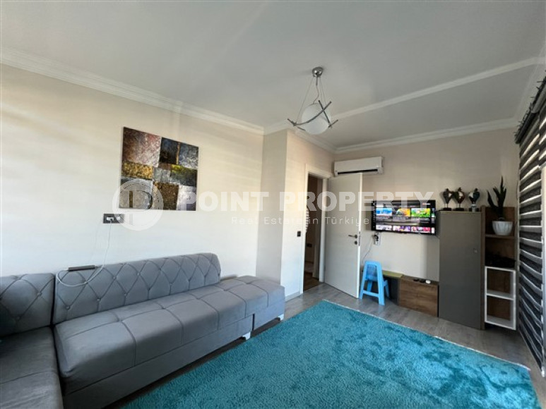 Дуплексная квартира с площадью 140 м2 с тремя ванными комнатами, район Тосмур-id-3419-фото-13