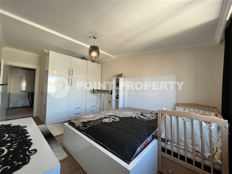 Дуплексная квартира с площадью 140 м2 с тремя ванными комнатами, район Тосмур-id-3419-фото-16