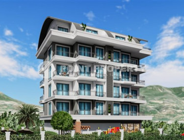 New and inexpensive one-bedroom apartment 55 m2, Alanya center, Ciplakli district-id-3420-photo-1