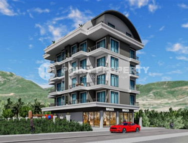 Новая и недорогая двухкомнатная квартира 55 м2, центр Аланьи, район Чиплаклы-id-3420-фото-3