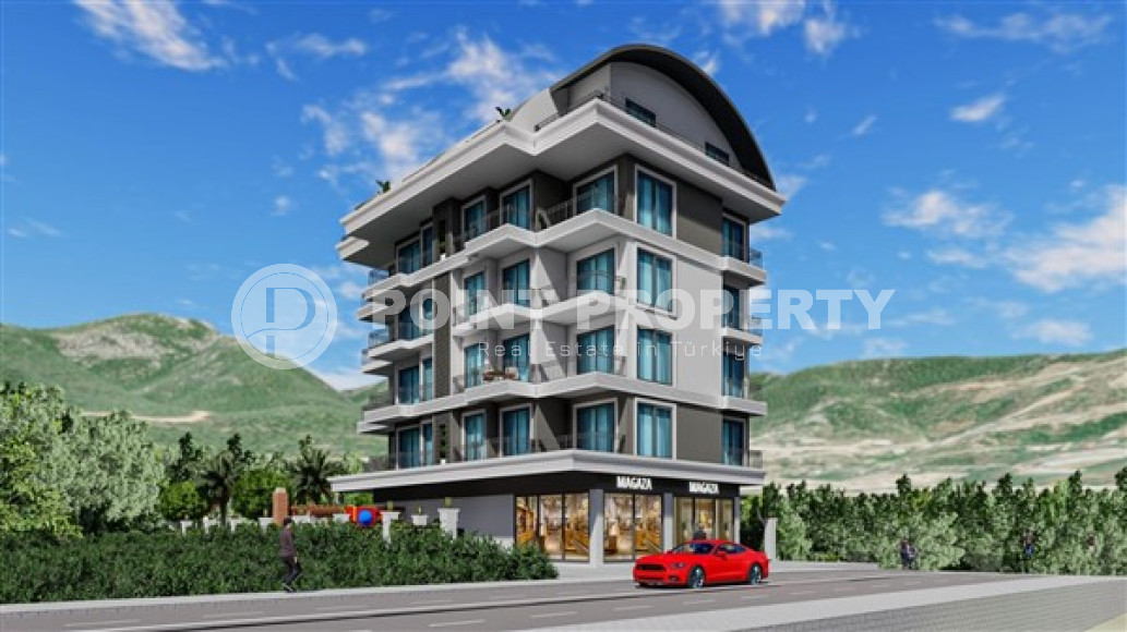 Новая и недорогая двухкомнатная квартира 55 м2, центр Аланьи, район Чиплаклы-id-3420-фото-3