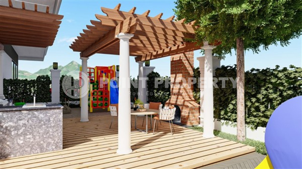 Новая и недорогая двухкомнатная квартира 55 м2, центр Аланьи, район Чиплаклы-id-3420-фото-8