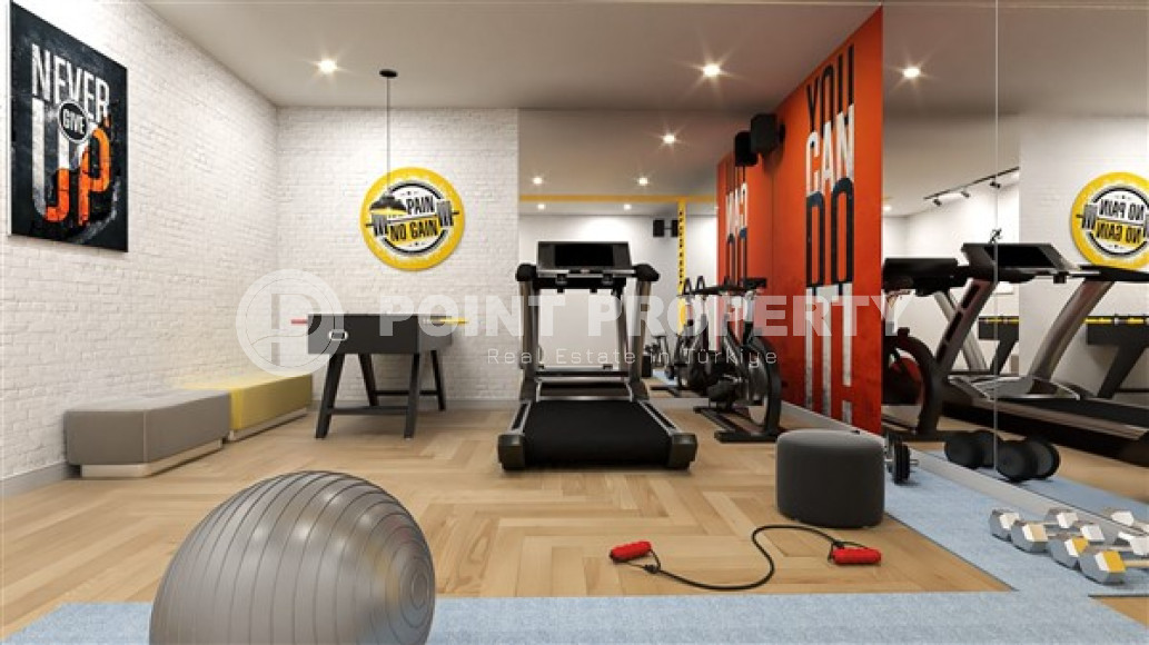 Новая и недорогая двухкомнатная квартира 55 м2, центр Аланьи, район Чиплаклы-id-3420-фото-11