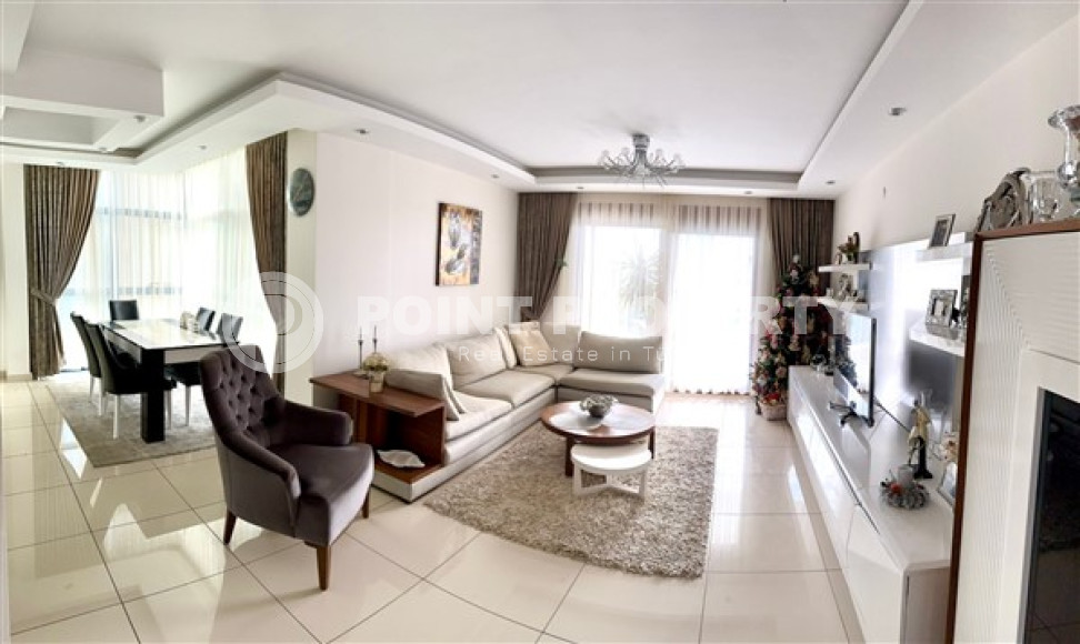 Комфортабельные апартаменты 130м2, 2+1 в комплексе бизнес-класса, рядом с ТЦ Аланиум-id-3421-фото-2