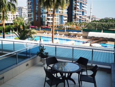 Стильная студия 0+1, с двумя балконами в комплексе бизнес-класса, в Джикджилли-id-3423-фото-2