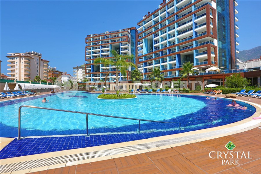 Cozy two-room apartment from the owner with a 1+1 layout and an area of 65 m2 in a large complex with a water park in the Cikcilli area, 700 meters from the sea-id-1302-photo-13