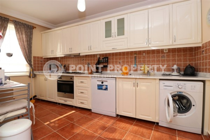 Трёхкомнатная квартира 100 м2 с мебелью в 400 метрах от моря, район Махмутлар-id-3427-фото-12