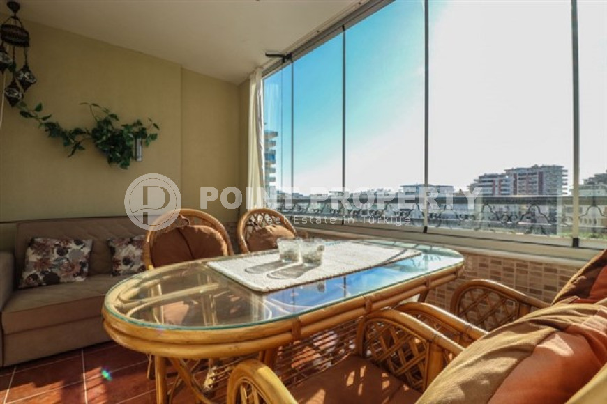 Трёхкомнатная квартира 100 м2 с мебелью в 400 метрах от моря, район Махмутлар-id-3427-фото-14