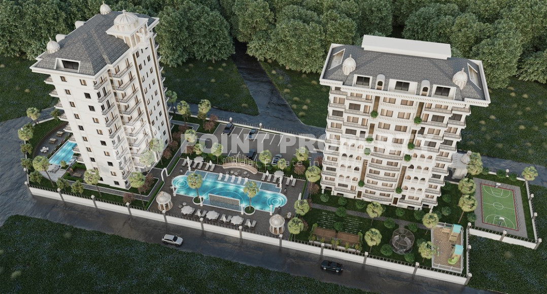 Apartments by installments in a complex with rich infrastructure, Avsallar. Apartments 48 - 54 m2-id-1038-photo-16